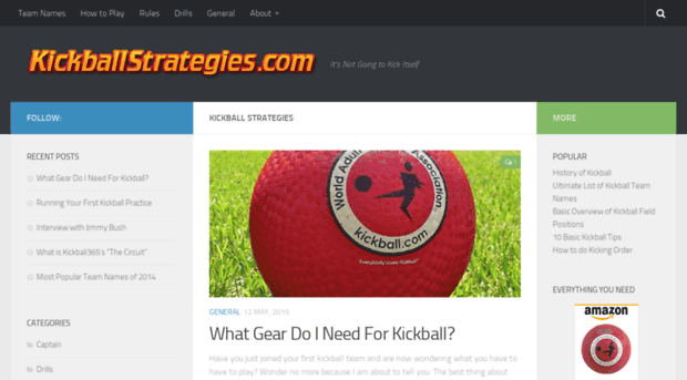 kickballstrategies.com