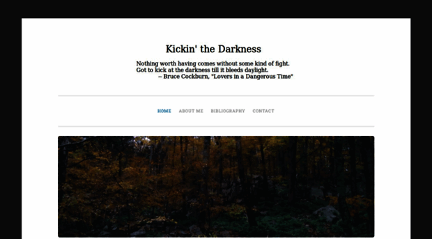 kickin-the-darkness.com