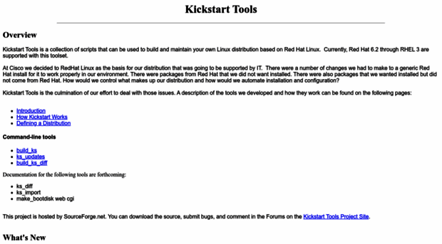 kickstart-tools.sourceforge.net