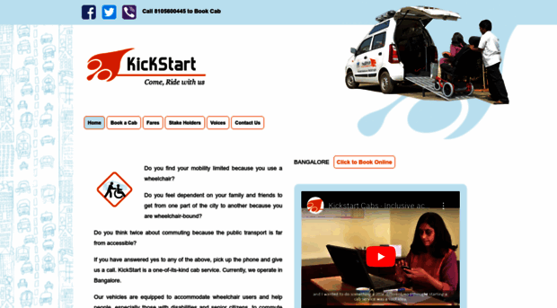 kickstartcabs.com