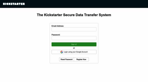 kickstarter.sendsafely.com