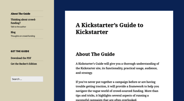 kickstarterguide.com