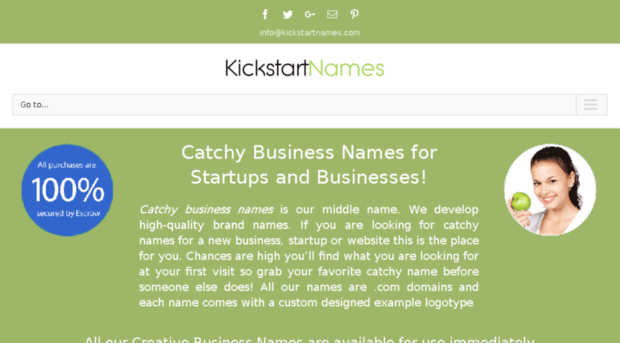 kickstartnames.com