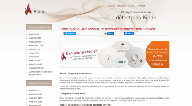 kidde.detecteur-de-fumee.net