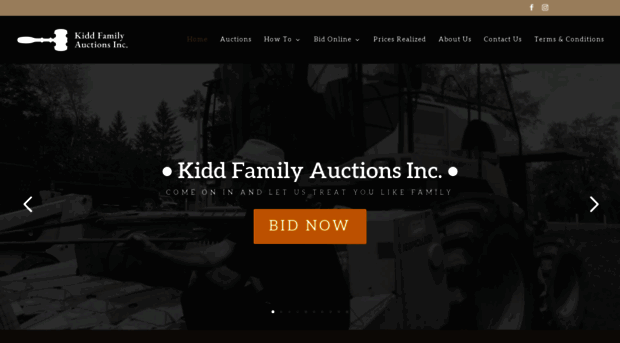 kiddfamilyauctions.com