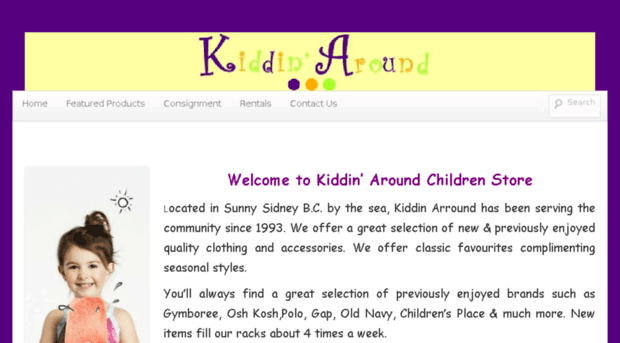 kiddinaroundchildrensstore.com