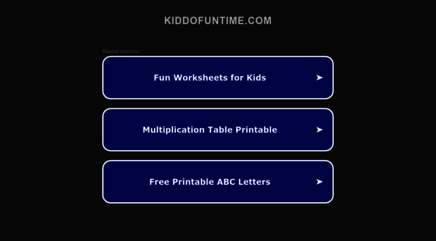 kiddofuntime.com