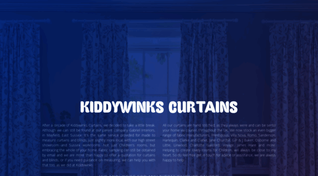 kiddywinkscurtains.co.uk