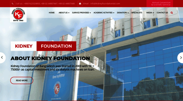 kidneyfoundationbd.com