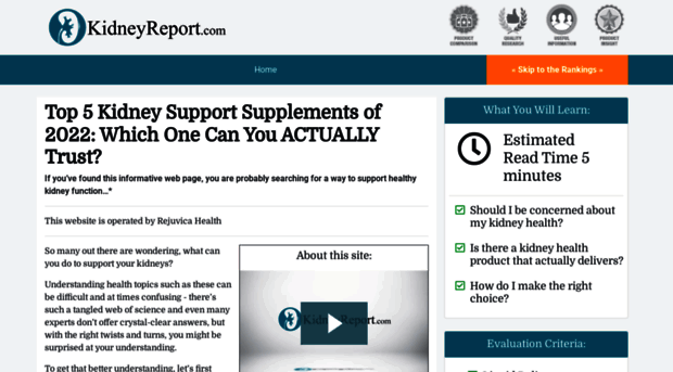 kidneyreport.com