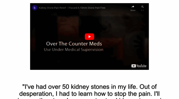 kidneystonepainrelief.org