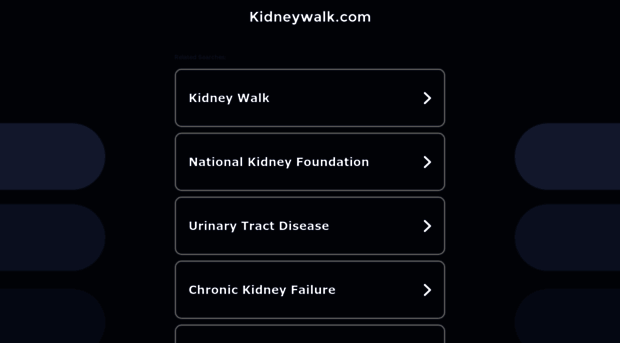 kidneywalk.com