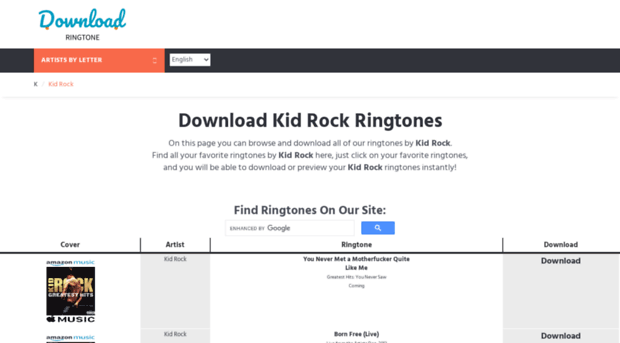 kidrock.download-ringtone.com