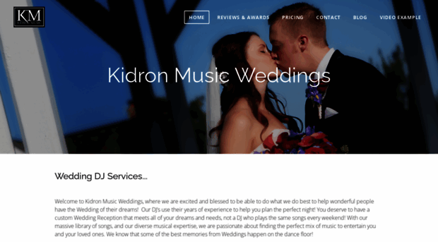 kidronmusicweddings.com