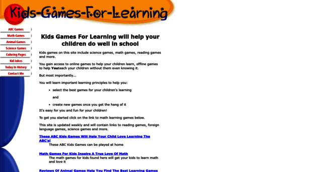 kids-games-for-learning.com