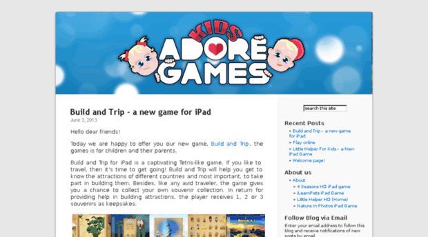 kidsadoregames.wordpress.com