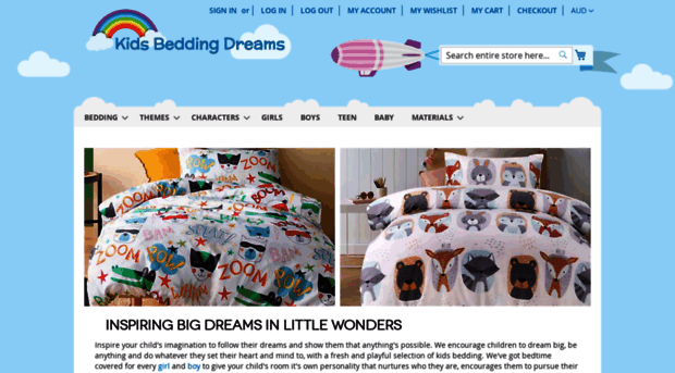 kidsbeddingdreams.com