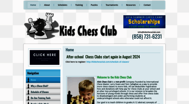 kidschessclub.com