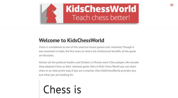 kidschessworld.com