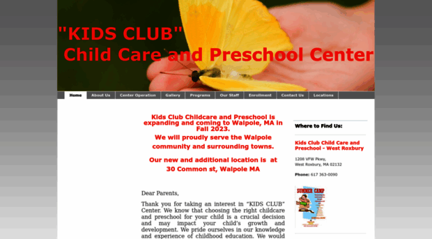 kidsclubchildcare.com