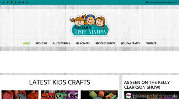 kidscraftsbythreesisters.com