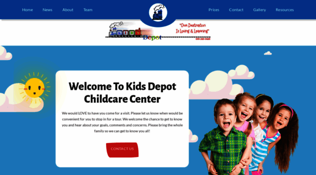 kidsdepotchildcare.com