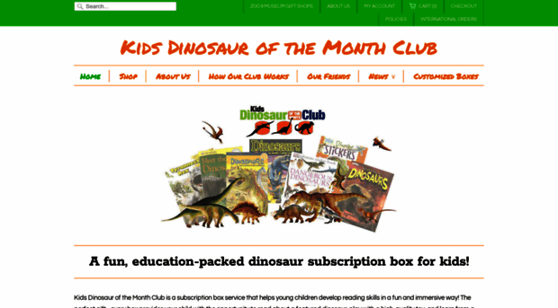 kidsdinosaurofthemonthclub.com