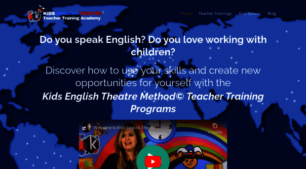 kidsenglishtheatre.com