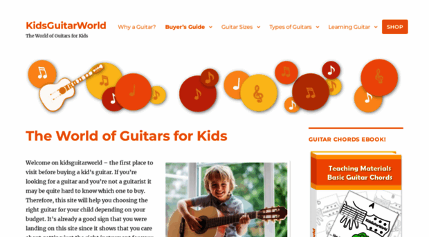 kidsguitarworld.com