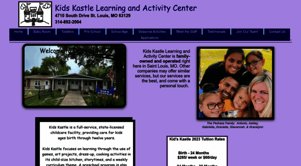 kidskastlelearningandactivitycenter.com
