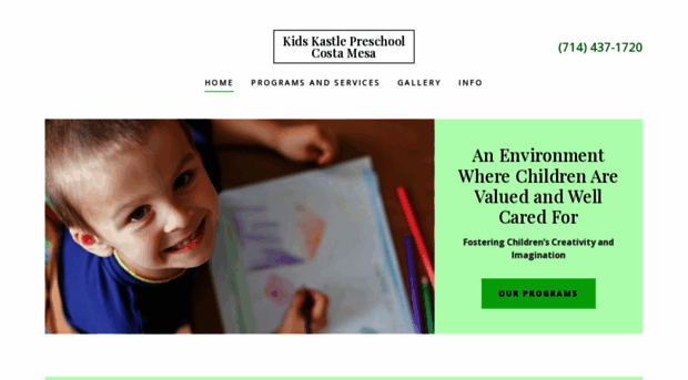 kidskastlepreschool.com