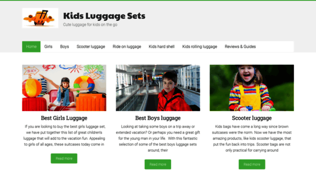 kidsluggagesets.com