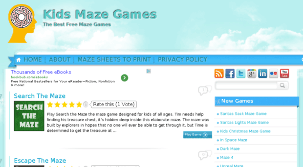 kidsmazegames.com