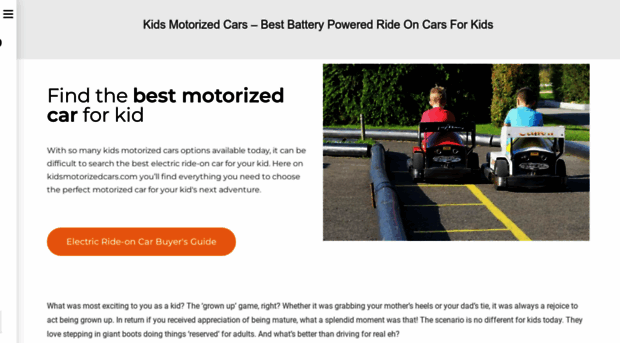 kidsmotorizedcars.com