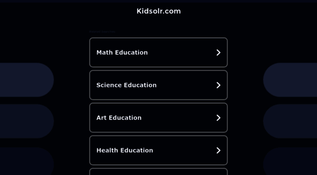 kidsolr.com