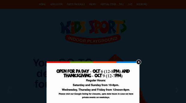 kidsportsindoorplayground.com