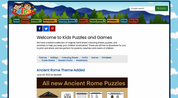 kidspuzzlesandgames.co.uk