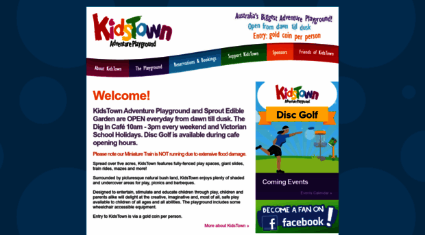 kidstown.org.au - KidsTown Adventure Playground - Kids Town