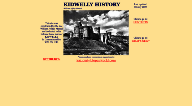 kidwellyhistory.co.uk