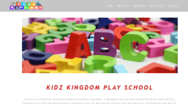 kidzkingdomplayschool.com