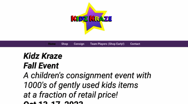 kidzkrazesale.com