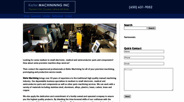 kiefermachininginc.com