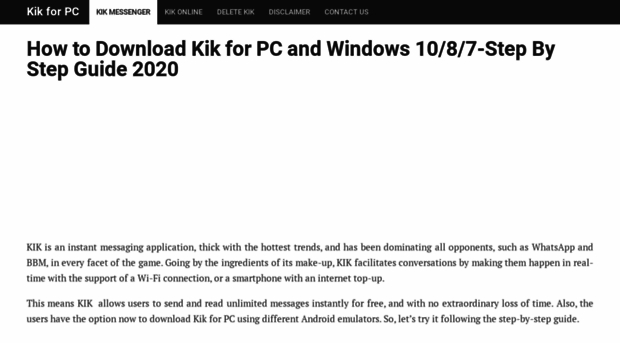 kikforpcwindows.com