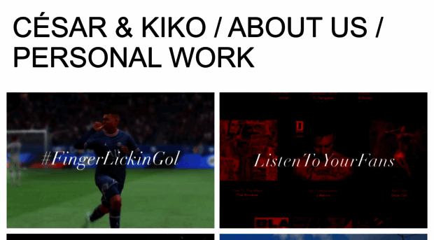 kikocesar.cargo.site