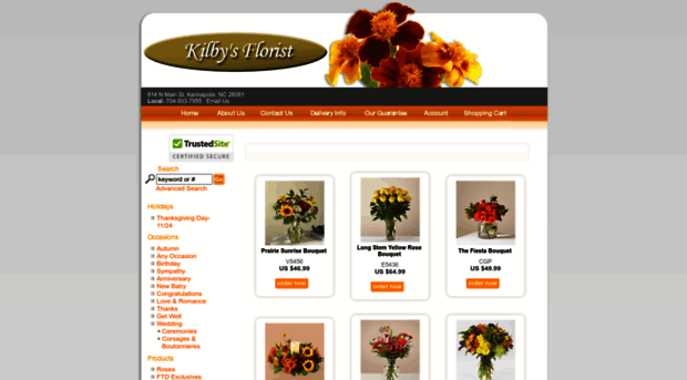 kilbysflorist.com