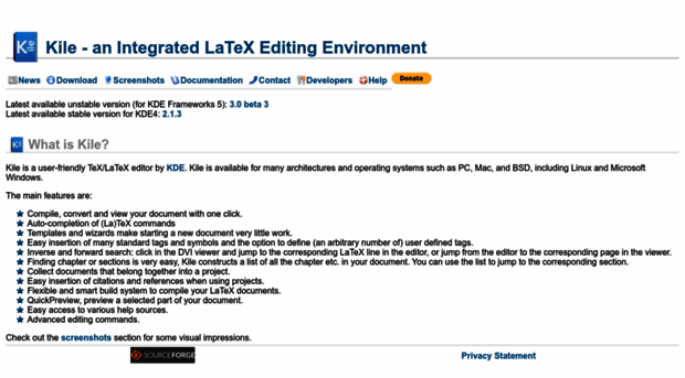 kile.sourceforge.net