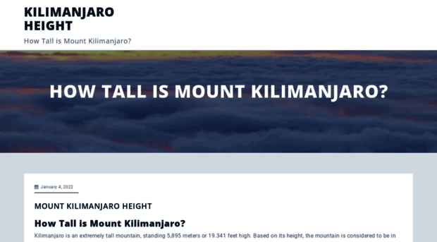 kilimanjaroheight.com