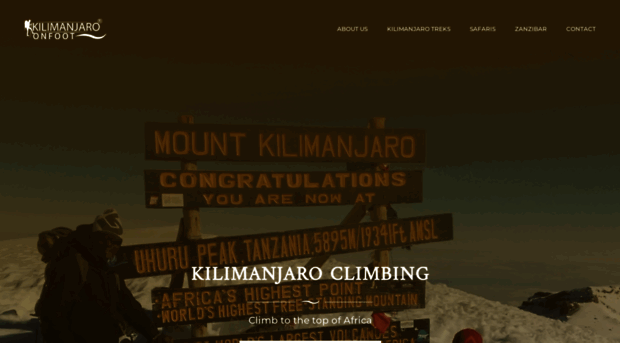 kilimanjaroonfoot.com