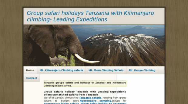 kilimanjarotanzaniasafaris.com