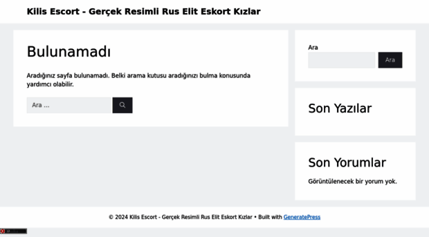 kilisescorttel.xyz